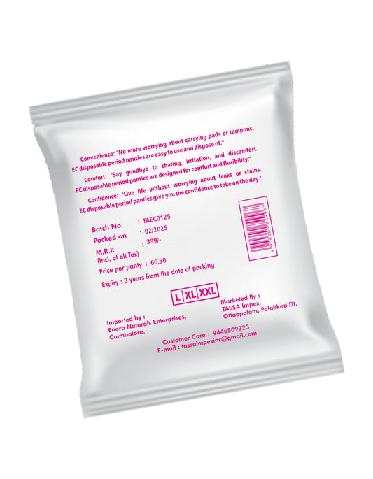 Disposable Period Panty,Pack of 6
